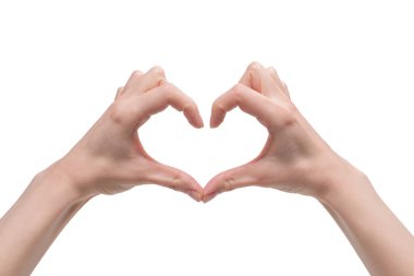 γυναίκα χέρι απομονωθεί σε λευκό φόντο. 