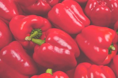 Taze kırmızı biber arka plan. 