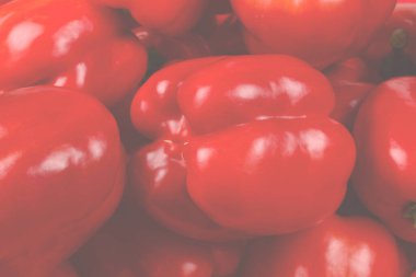 Taze kırmızı biber arka plan. 