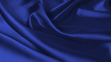 Zengin ve lüks kırmızı ipek kumaş dokusu. Üst görünüm.