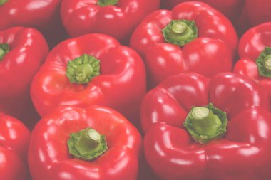 Taze kırmızı biber arka plan. 