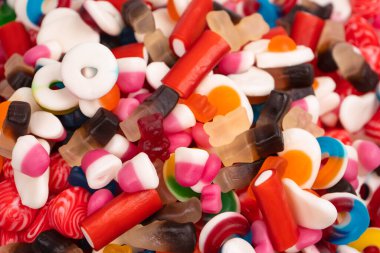 Lezzetli jöle renkli şekerler. Lezzetli marmelat.. 