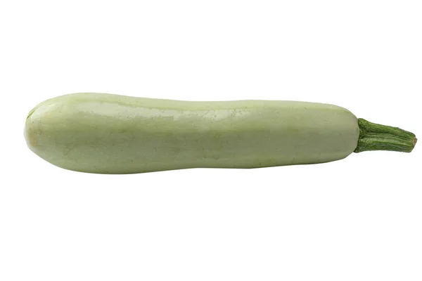Frische Zucchini Isoliert Auf Weißem Hintergrund — Stockfoto