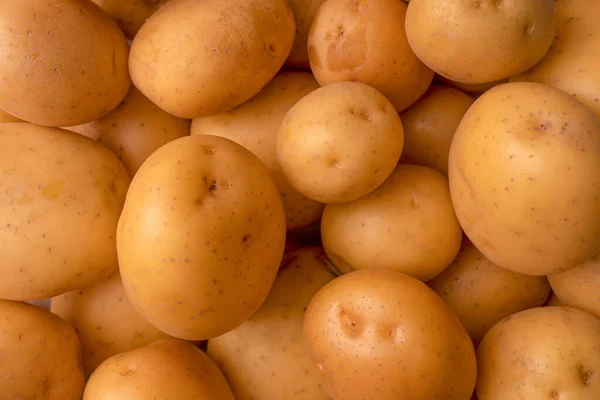 Group Fresh Tasty Potato Background — Zdjęcie stockowe