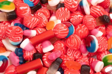 Lezzetli jöle renkli şekerler. Lezzetli marmelat.. 