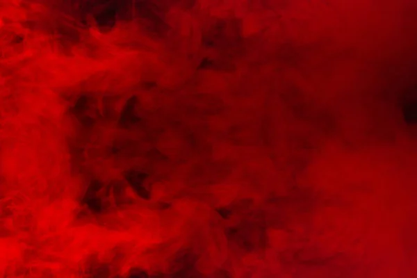 Roter Dampf Auf Schwarzem Hintergrund Kopierraum — Stockfoto