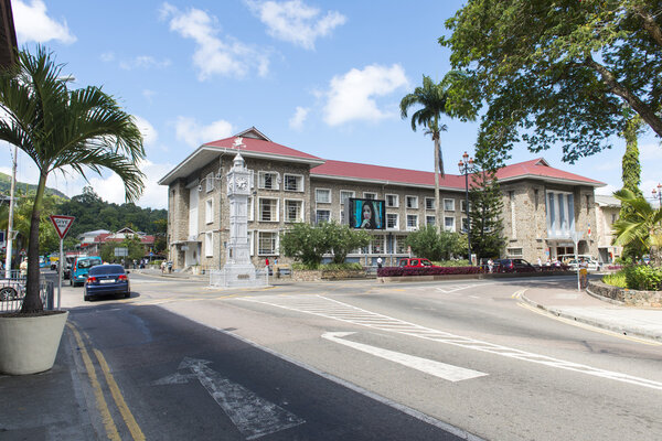 house in Seychelles island