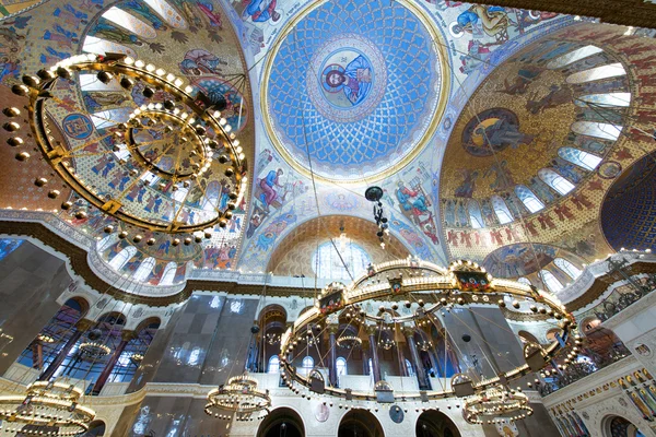 Cattedrale di San Nicola Navale, situata in Piazza Yakornaya 1, Kronstadt . — Foto Stock