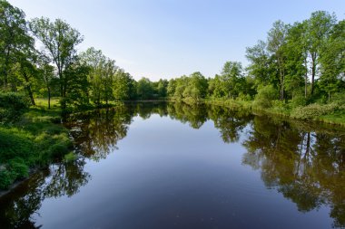 Catherine park, tarihi site. Pushkin