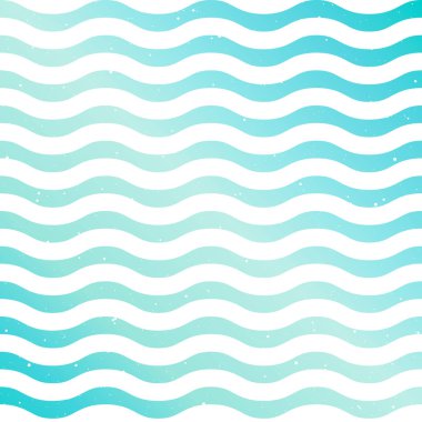 Dalgalı mavi ve beyaz soyut arkaplan. Vektör illüstrasyonu.