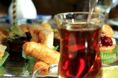 Çay zamanı.