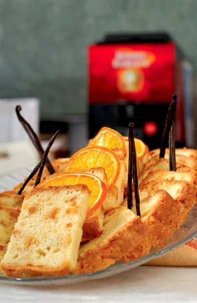 Pastel de naranja — Foto de Stock