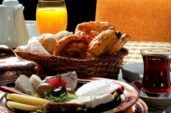 Frühstück und Brunch Stockfoto