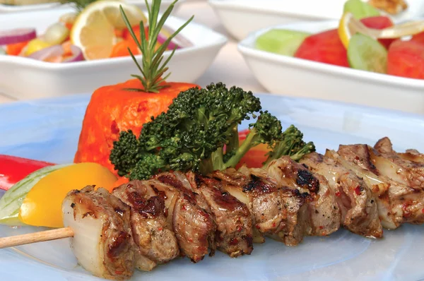 Shish kebab meat — Stock Photo, Image