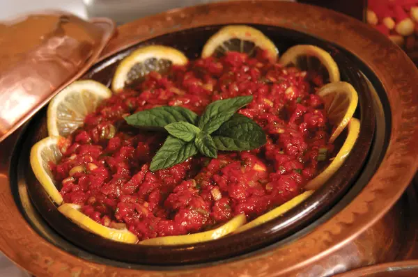 Rode peper en tomaat zuivere — Stockfoto