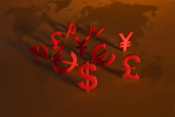 Internationella ekonomin enheter — Stockfoto