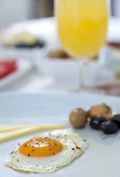 Ricca e deliziosa colazione turca — Foto Stock
