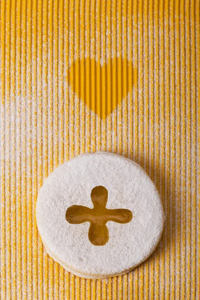 Noël et Nouvel An biscuits au pain d'épice — Photo