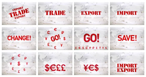 International import export and trade — Stock Photo, Image