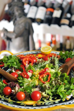 taze mevsim salatası