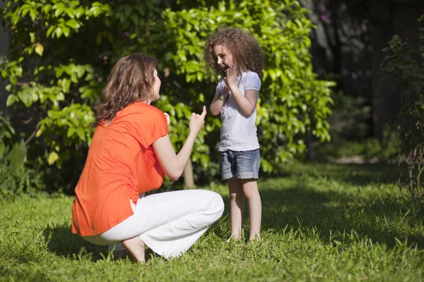 Mor och dotter — Stockfoto