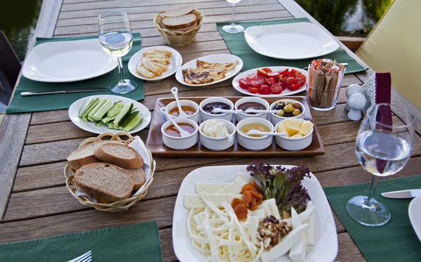 Turkisk frukost — Stockfoto