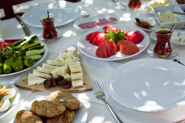 Café da manhã turco e grego — Fotografia de Stock