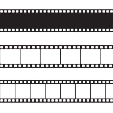 film şeridi illüstrasyon vektör