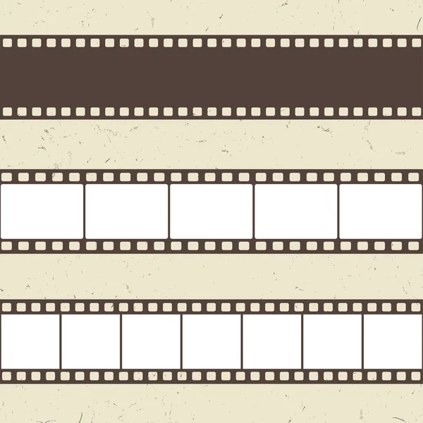 Vector film strip illustration — Stock Vector