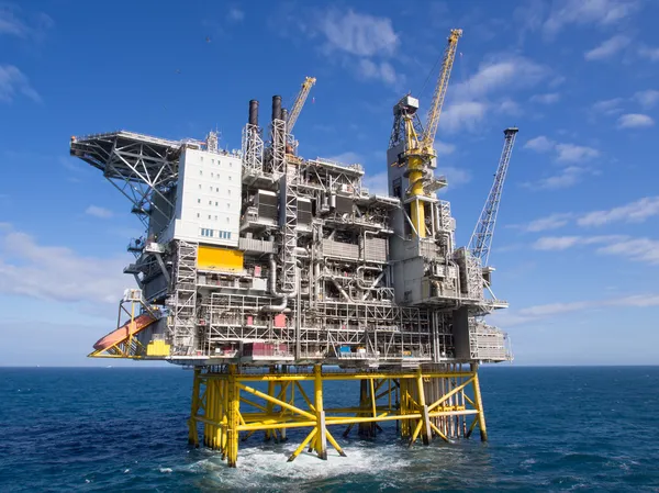 Plataforma offshore — Foto de Stock