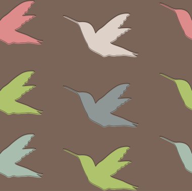 colibri kuşlar ile Seamless Modeli