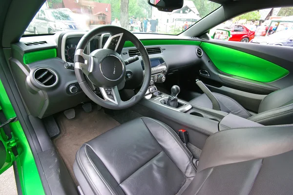Inside Chevrolet Kamaro — стокове фото