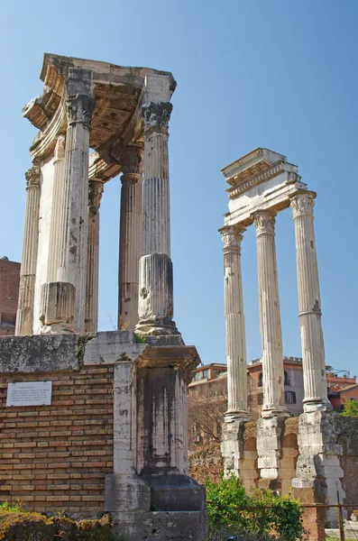 Ruiny forum Romanum — Zdjęcie stockowe