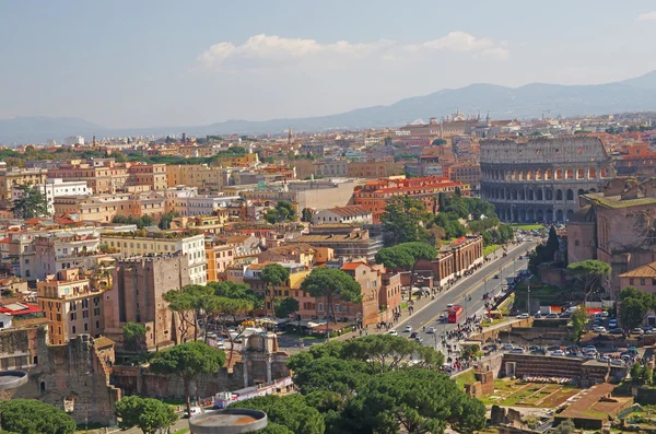 Αστικό τοπίο της Ρώμης — Φωτογραφία Αρχείου