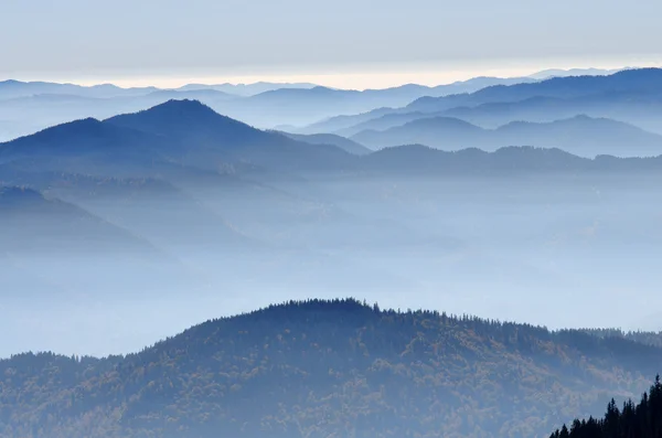 Over the mountains — Stock Photo, Image