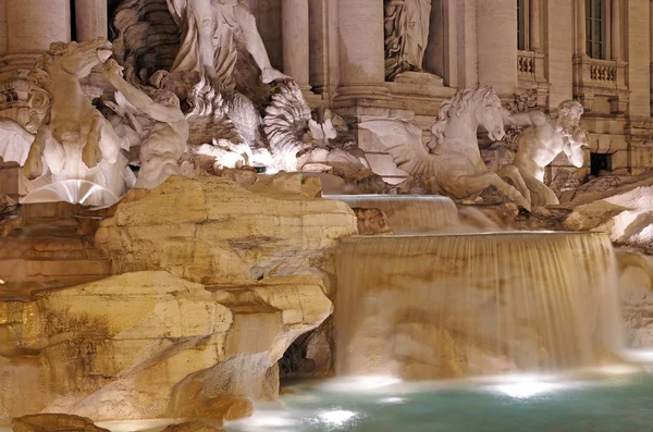 Trevi fountain Detaljer — Stockfoto