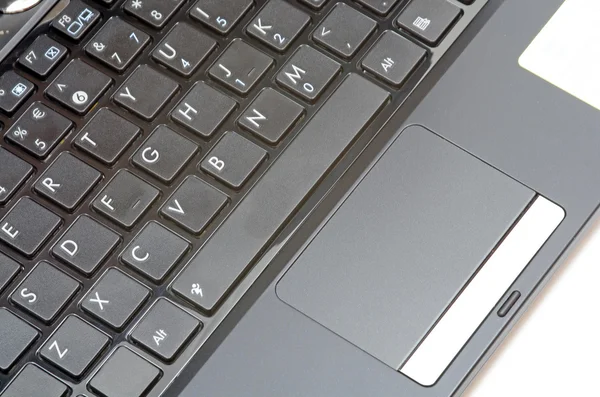 Netbook keyboard and mouse — Stock Photo, Image