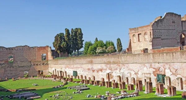 Stadion und Forum augustana — Stockfoto