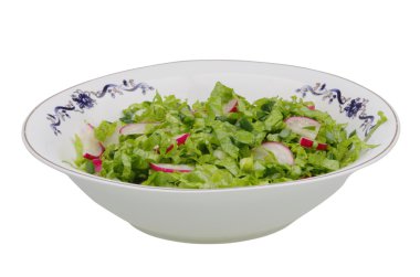 Tabakta taze salata