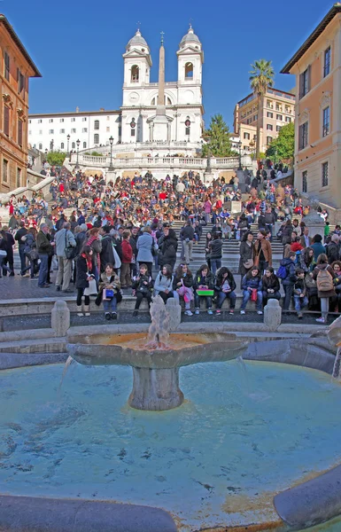 Roma, Piazza di Spagna — Foto de Stock