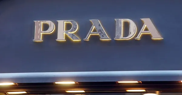 Prada shop — Stock Photo, Image