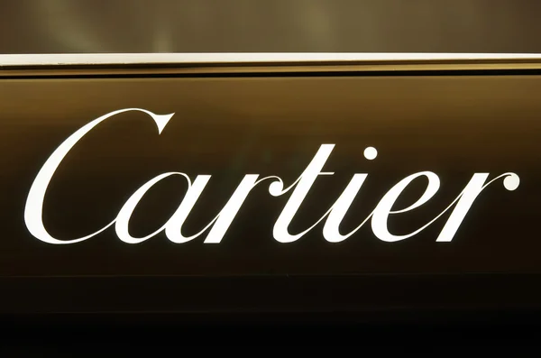 Cartier luxus shop — Stockfoto