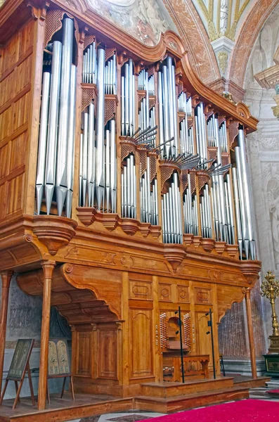 Órgão da igreja cristã — Fotografia de Stock
