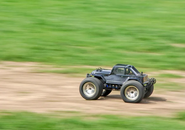 Speeding RC car — Stock Photo, Image