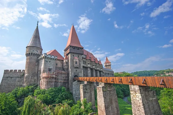 Castello di Corvin — Foto Stock