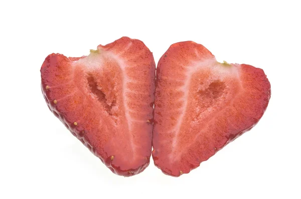 Inima de căpșuni — Fotografie, imagine de stoc