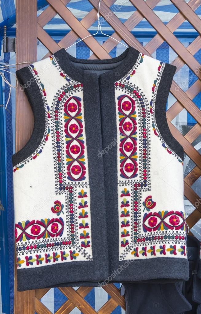 Romanian traditional vest