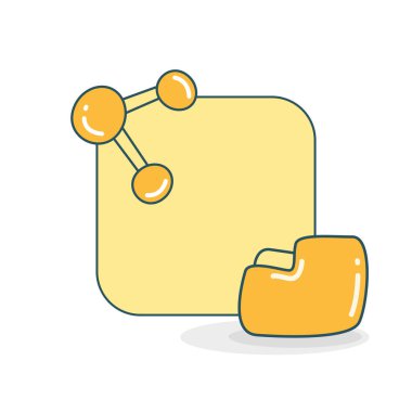 Dizin ve paylaşım simgesine sahip boş tahta