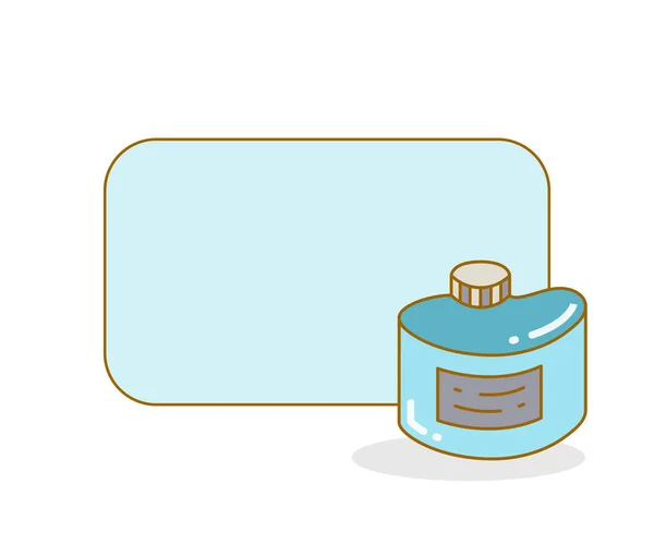 Blank Board Water Can Icon — Stock Vector