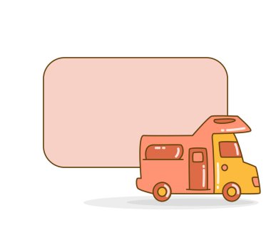 Boş not tahtası ve boş araç vektör çizelgesi